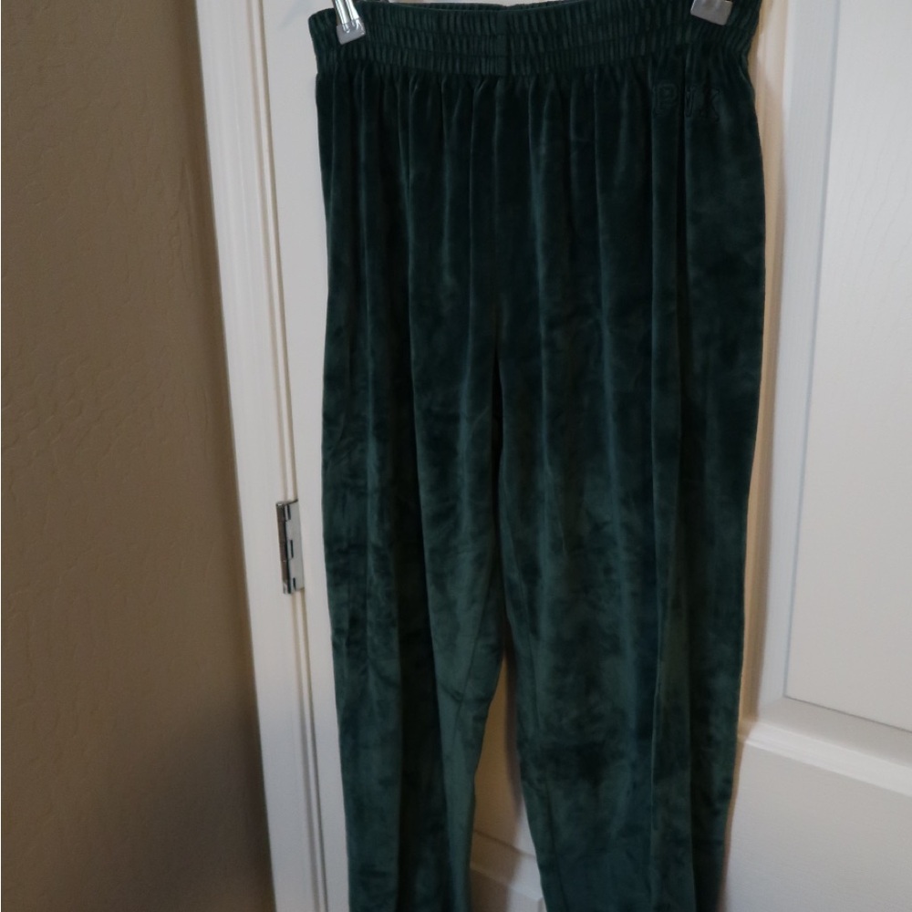 Victoria secret velvet joggers
